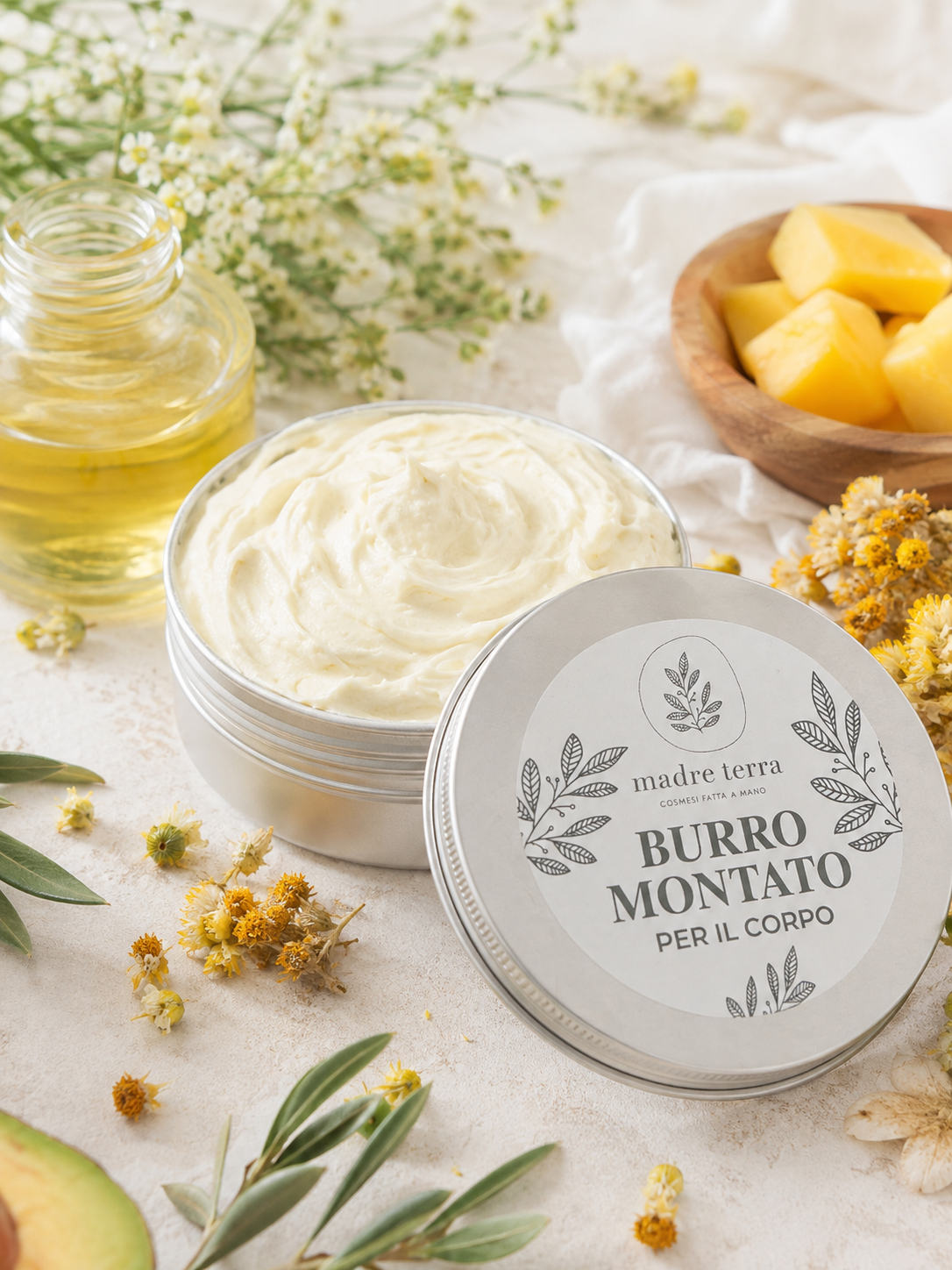 Burro montato per il corpo